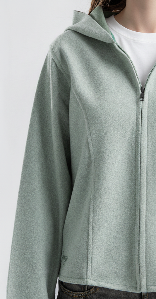 Mint Women's Gogh jacket With Hood