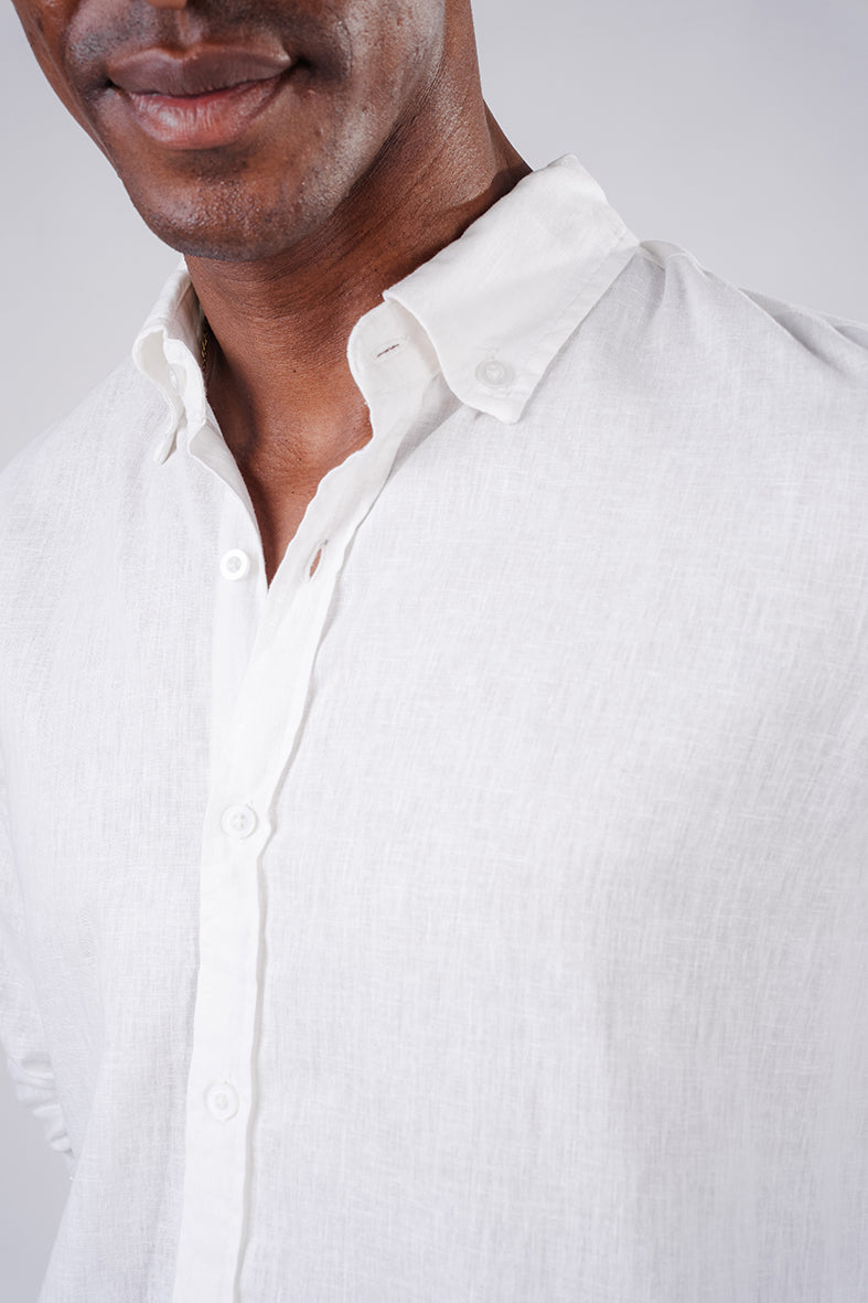 Linen shirt- White