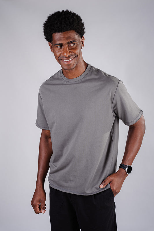 Basic Oversized T-shirt - Grey