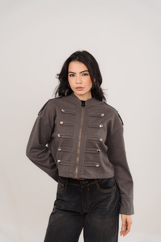 Napoleon Jacket In Grey