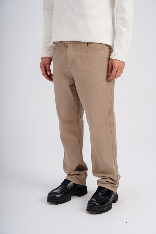 Gabardine Pants in Khaki