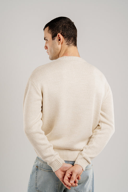 WOOL SWEATER CREAMY