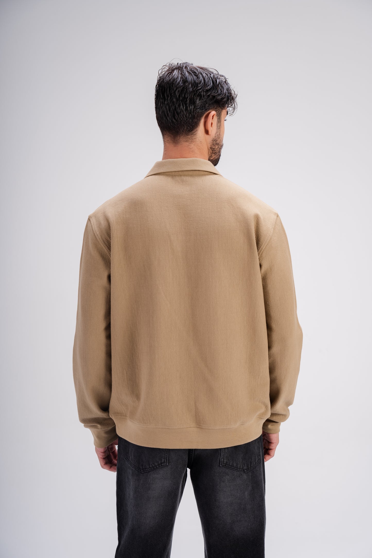 Polo T-Shirt in Beige