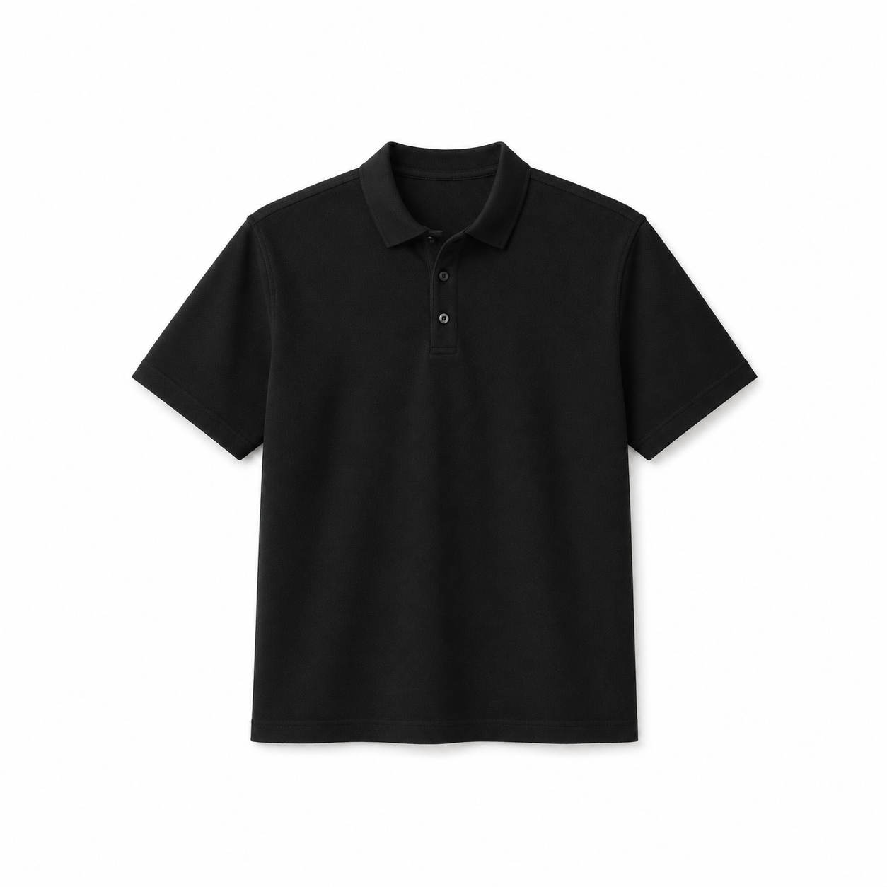 Polo T-shirt In Black