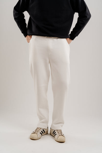 OFF-WHITE STRAIGHT LEG SWEATPANTS