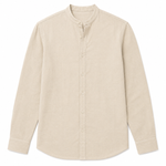 Beige Linen Shirt