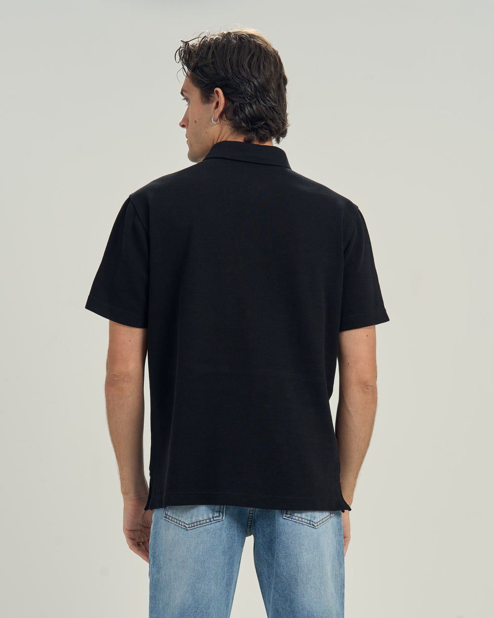 Polo T-shirts In Black