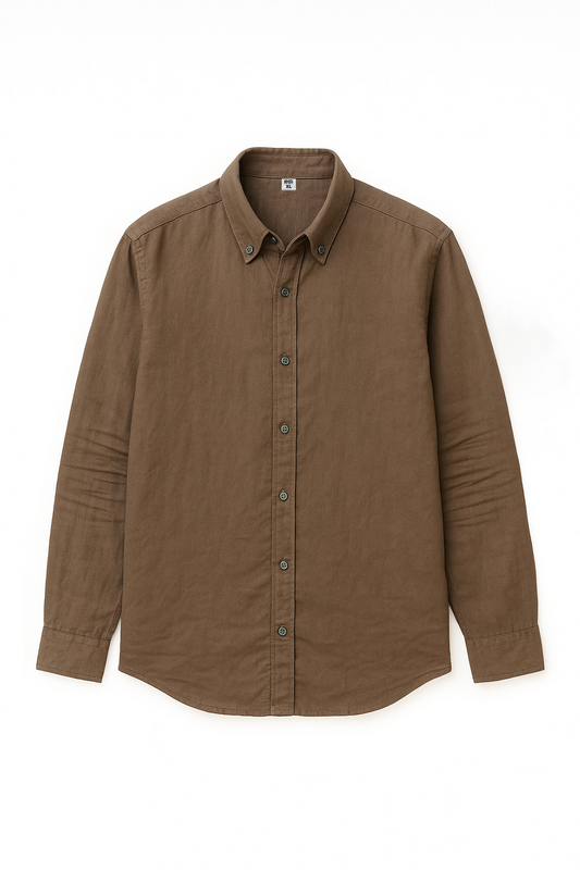 Linen shirt- Olive