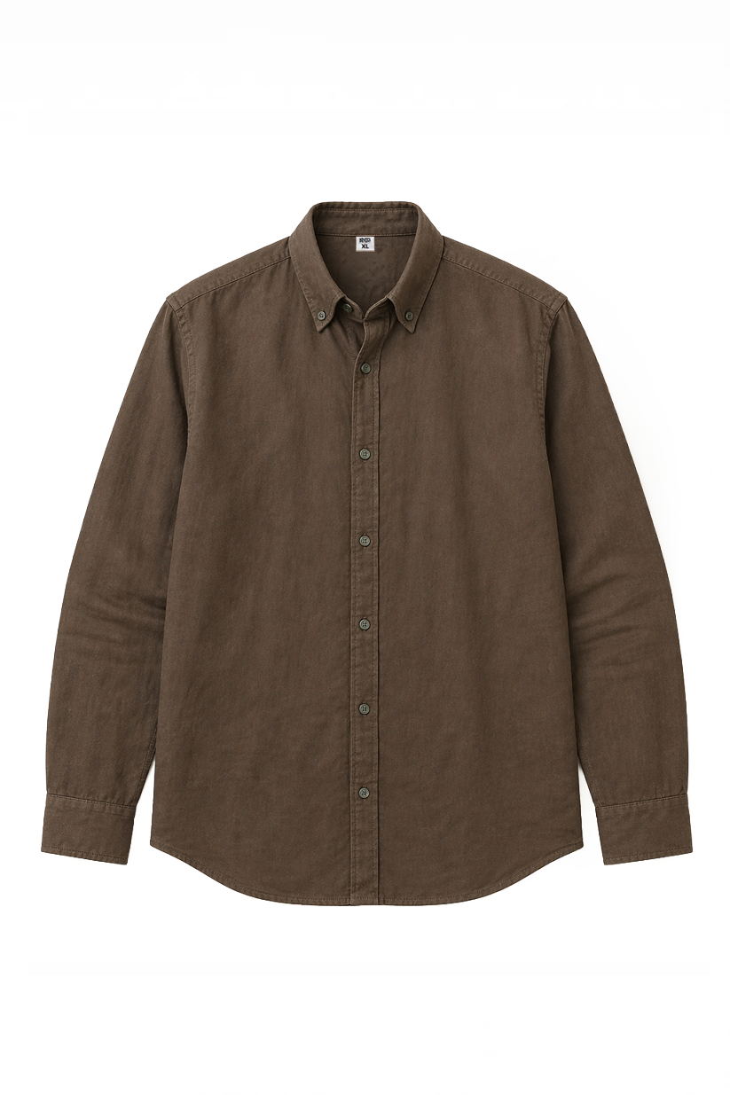 Linen shirt- Olive