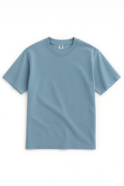 Basic Oversized T-shirt - Sky Blue