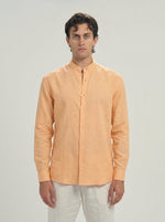 Peach Linen Shirt