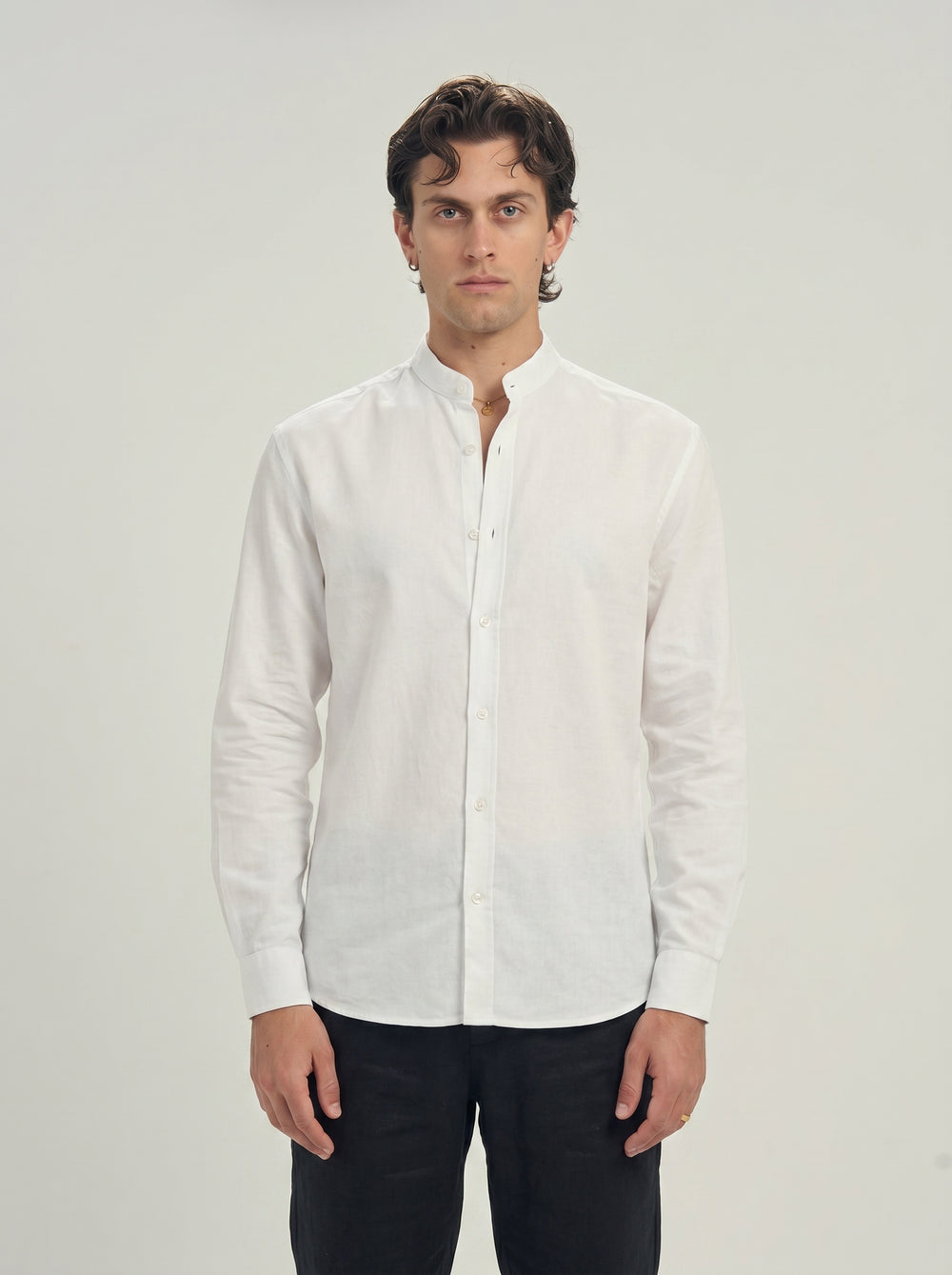 Off White Linen Shirt