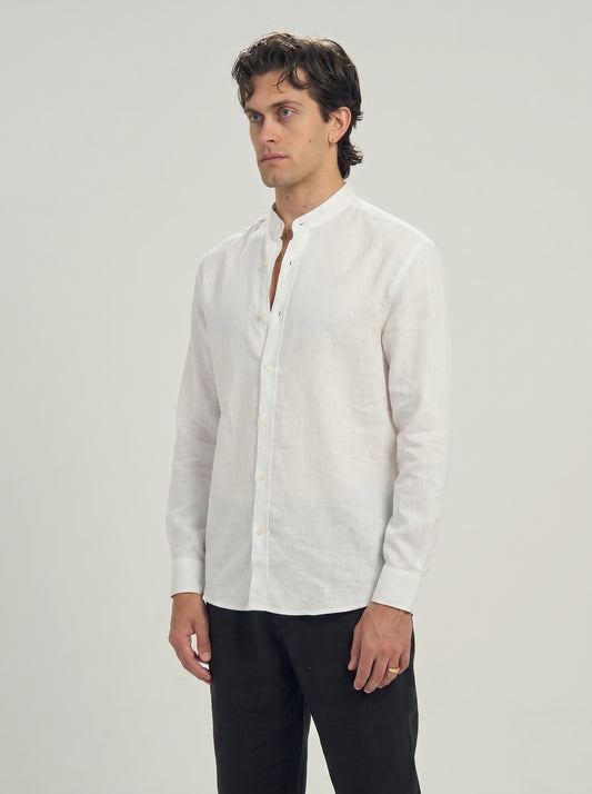 White Linen Shirt