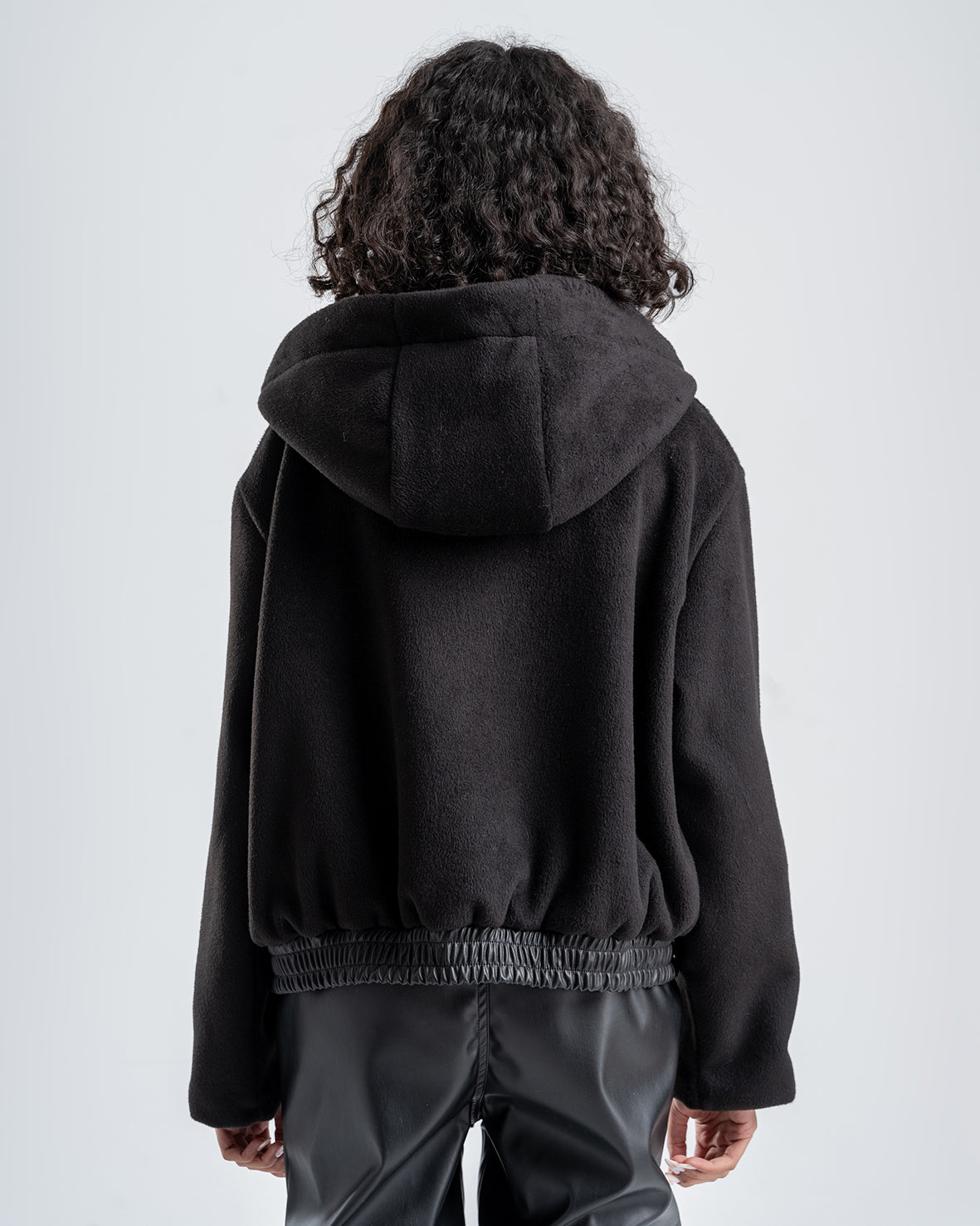 Women's Faux Fur Black Jacket