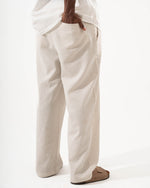 Beige Linen Pants
