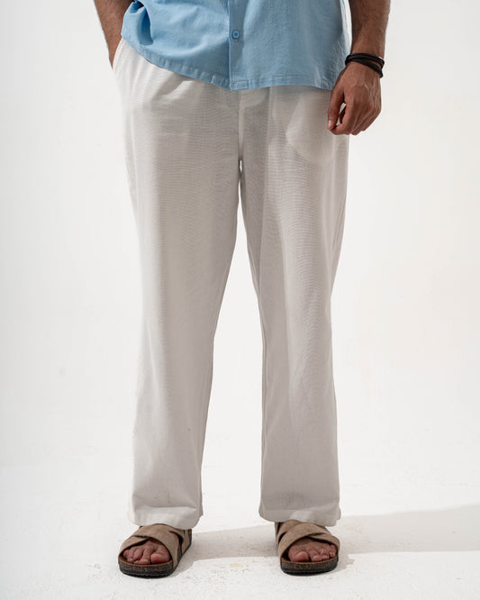 White Linen Pants