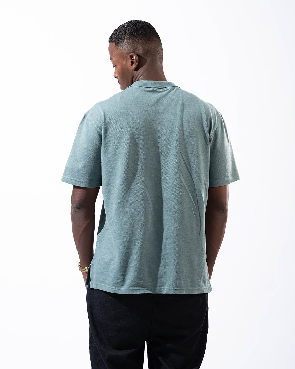 Oily T-shirt Polo With Zipper