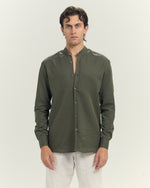 Olive Linen Shirt