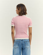 Knit Tee In Pink