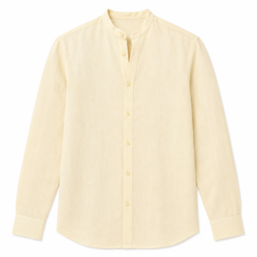 Yellow Linen Shirt