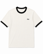 Ringer Tee Off White