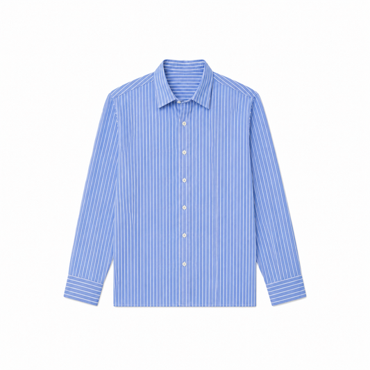 Relaxed Shirt In Dark Blue