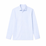 Pinstripe Shirt In Sky Blue