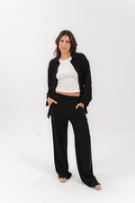 Casual Black 2-Piece Set