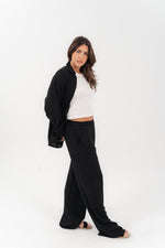Casual Black 2-Piece Set