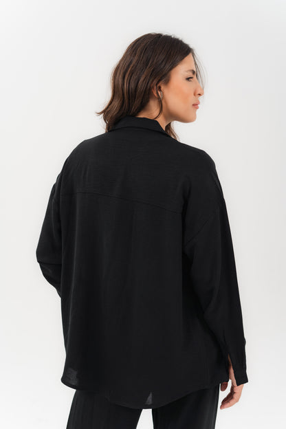 Casual Black 2-Piece Set