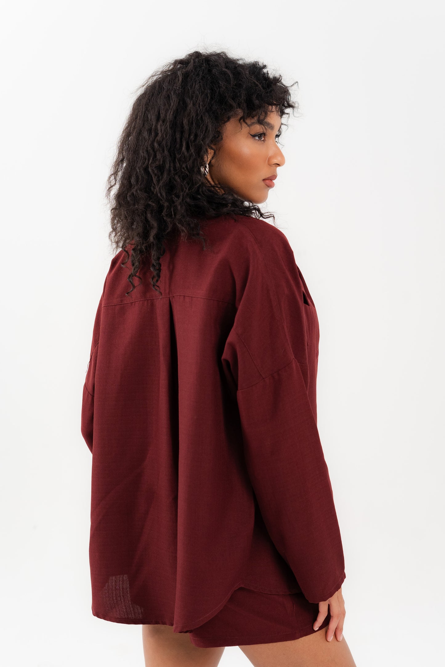 Essentials 2-Piece Burgundy Set