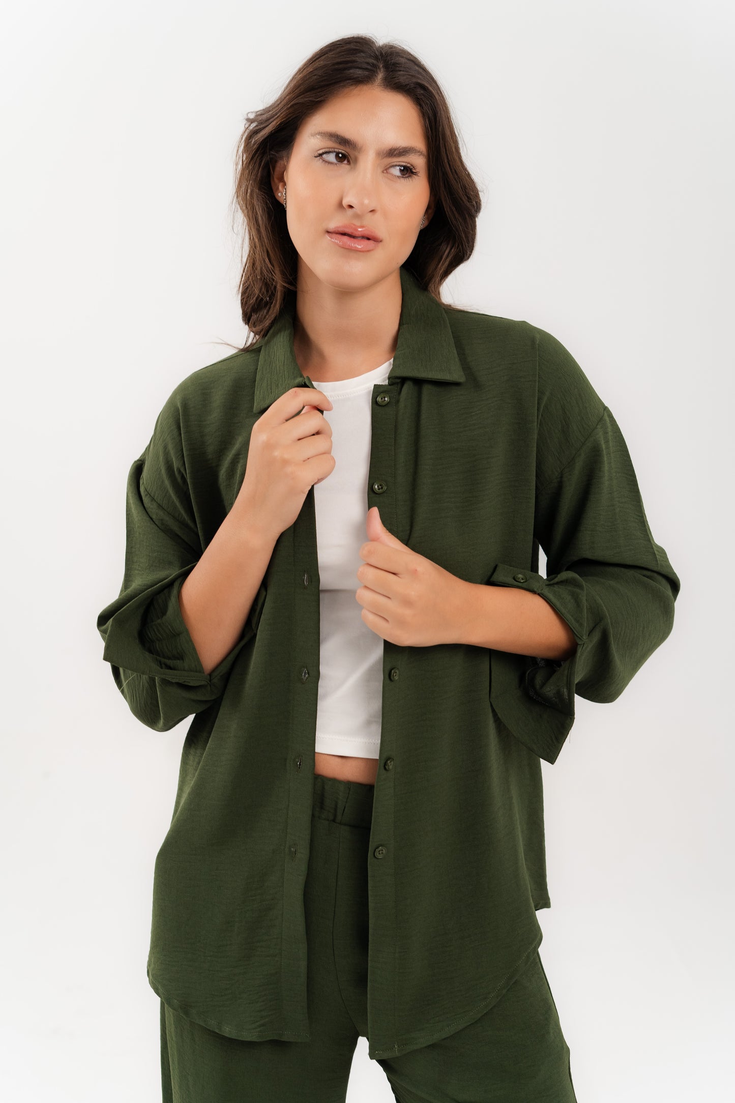 Casual Olive 2-Piece Set