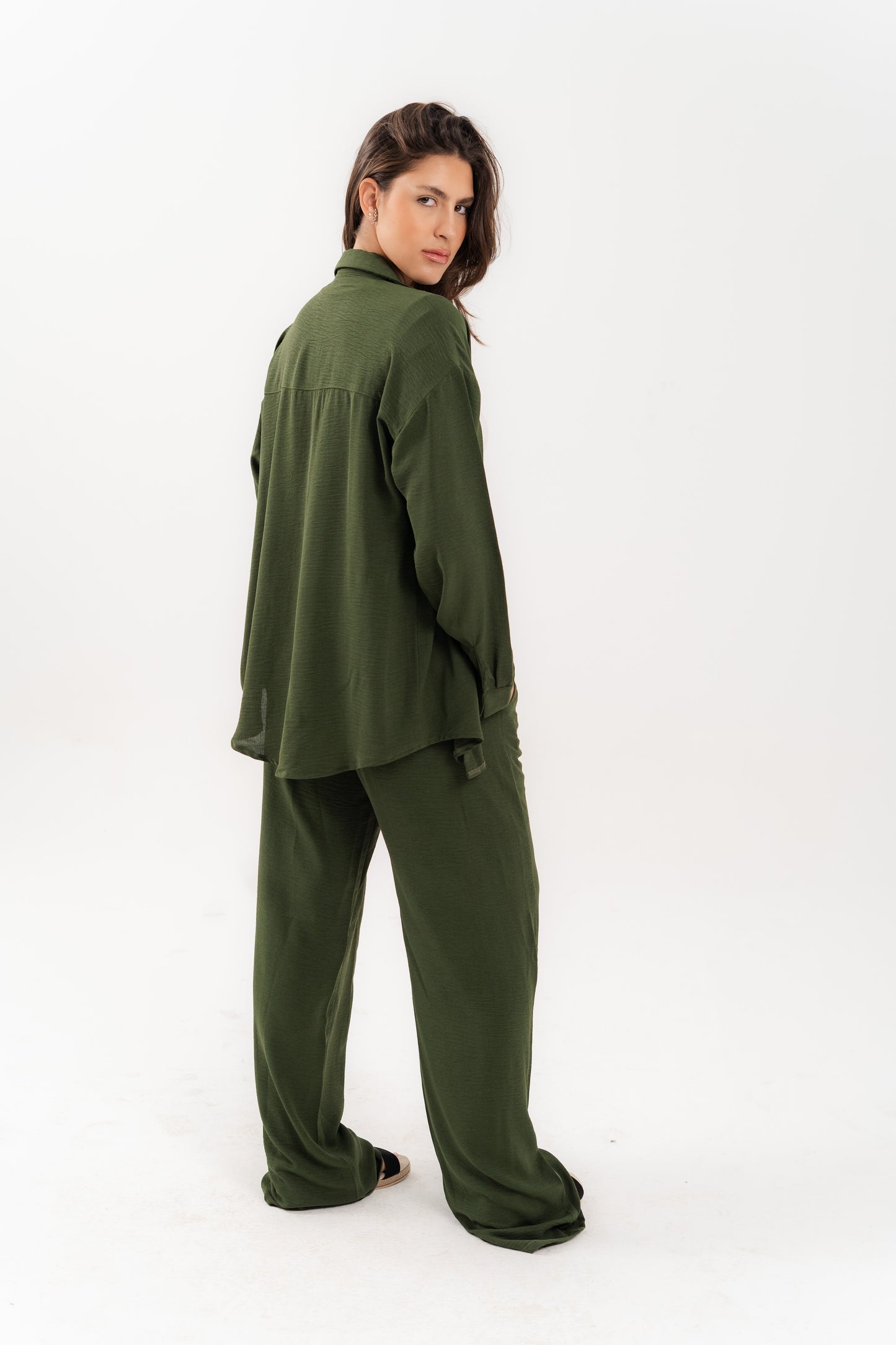 Casual Olive 2-Piece Set