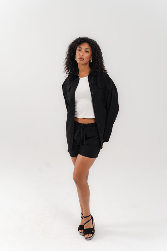 Essentials 2-Piece Black Set