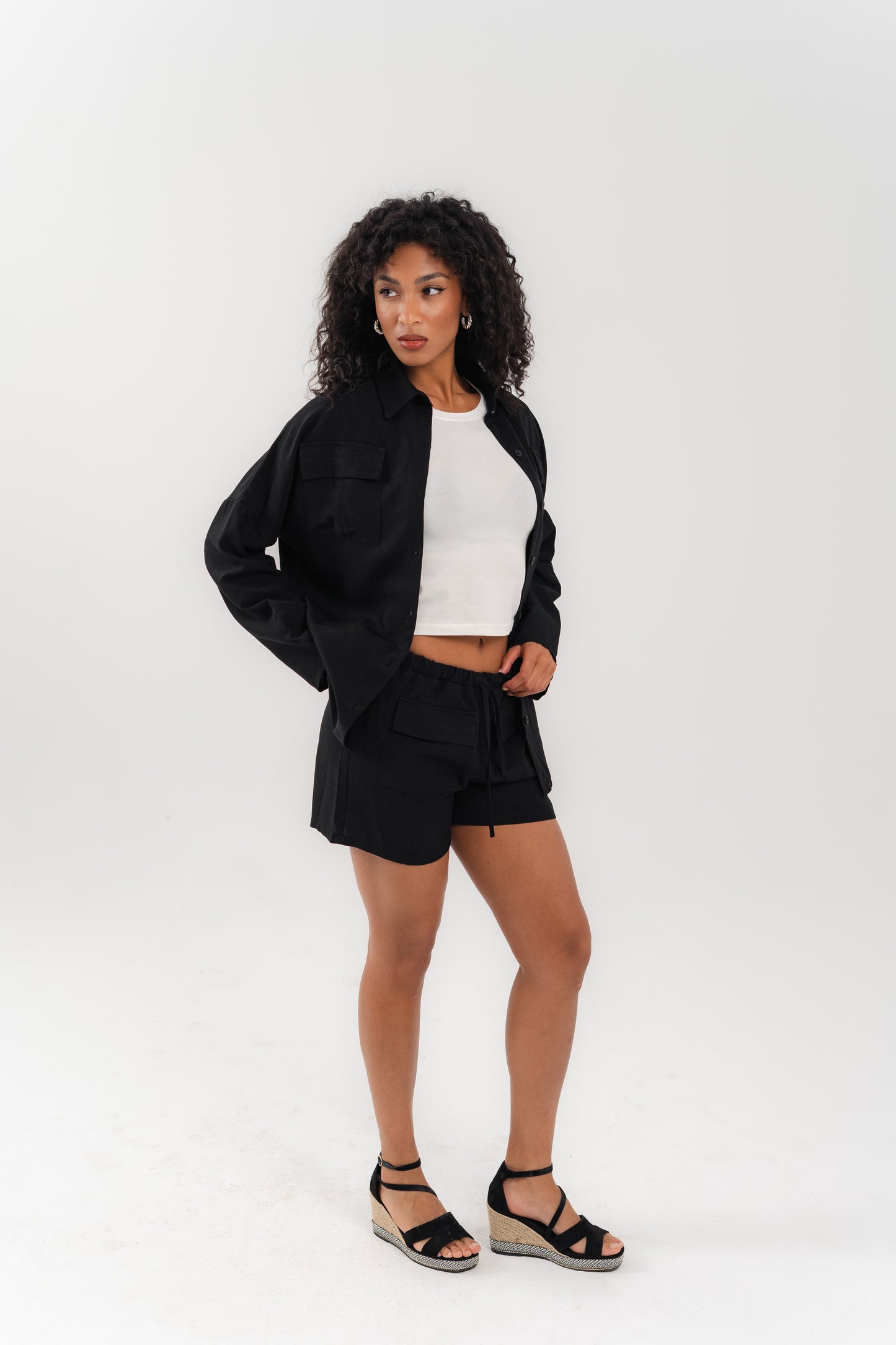 Essentials 2-Piece Black Set