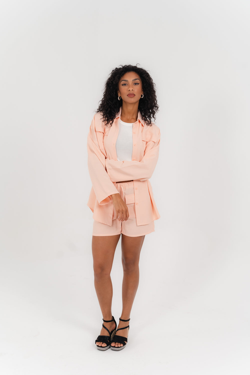Essentials 2-Piece Soft Peach Set