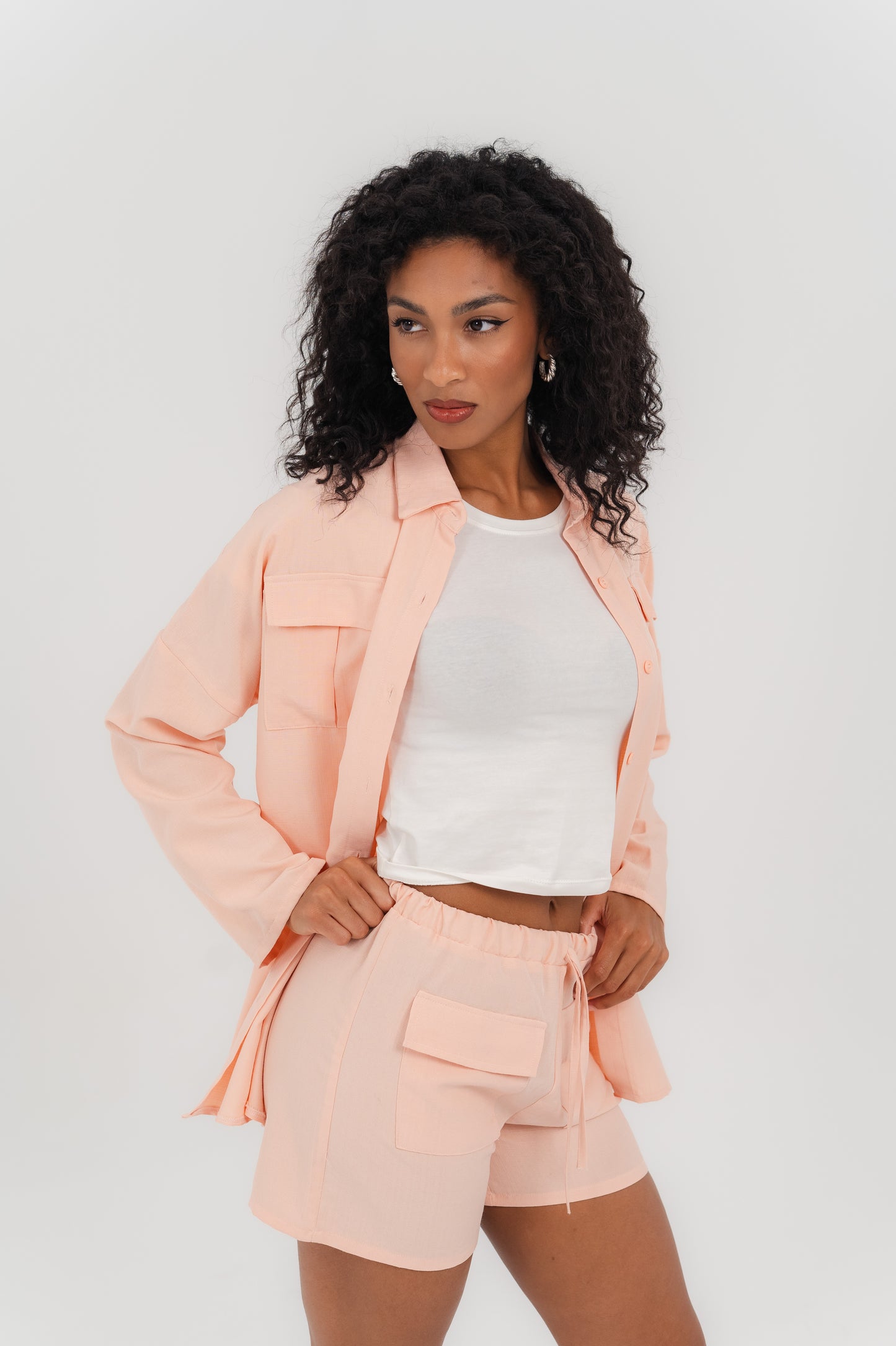 Essentials 2-Piece Soft Peach Set
