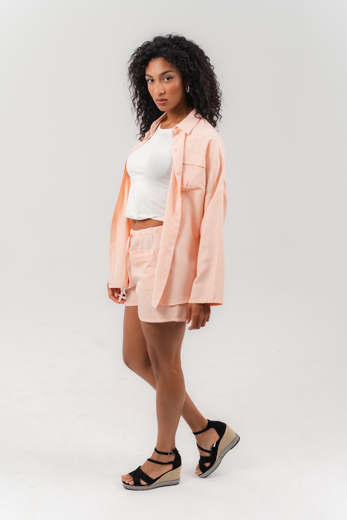 Essentials 2-Piece Soft Peach Set