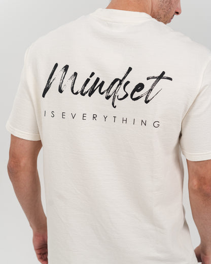 White Oversized T-Shirt with Back Print