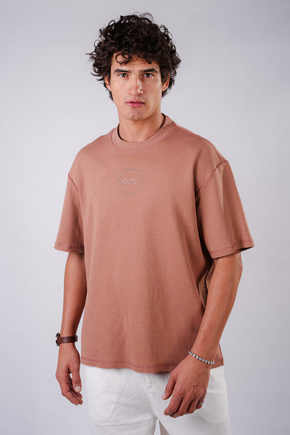 Everyday Essentials Oversized Tshirt- Cashmere