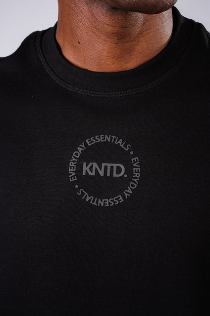 Everyday Essentials Oversized Tshirt- Black