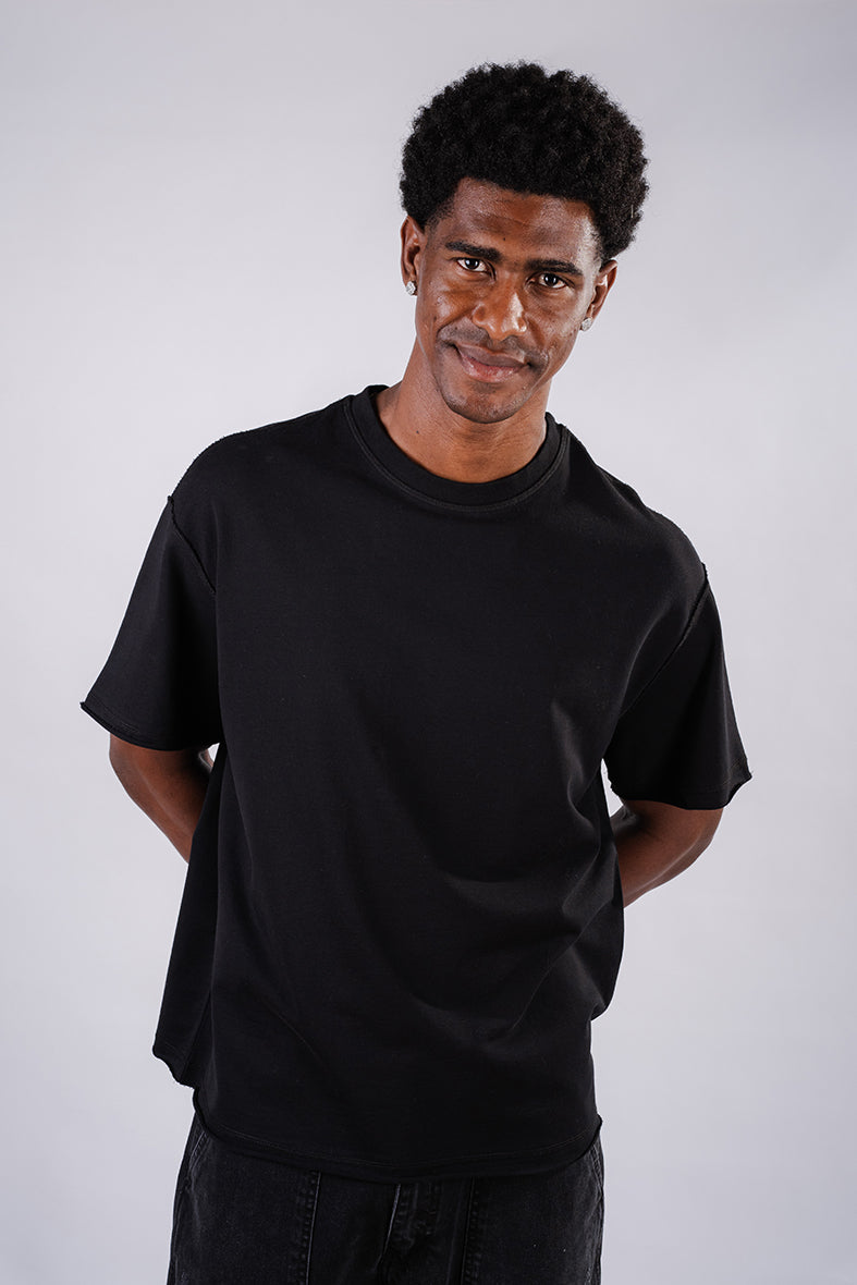 Basic Oversized T-shirt - Black