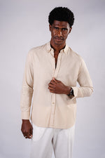 Linen shirt- Beige