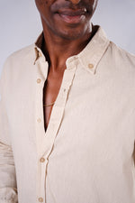 Linen shirt- Beige