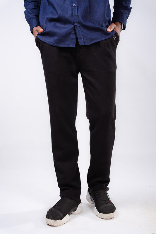 Interlock summer pants- Black