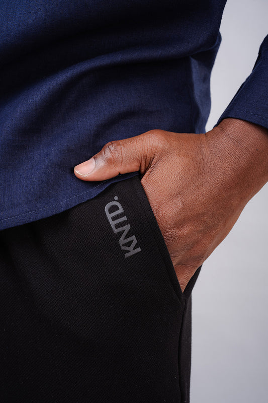 Interlock summer pants- Black