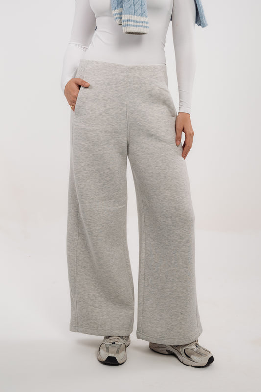Wild Leg Sweatpants In Grey