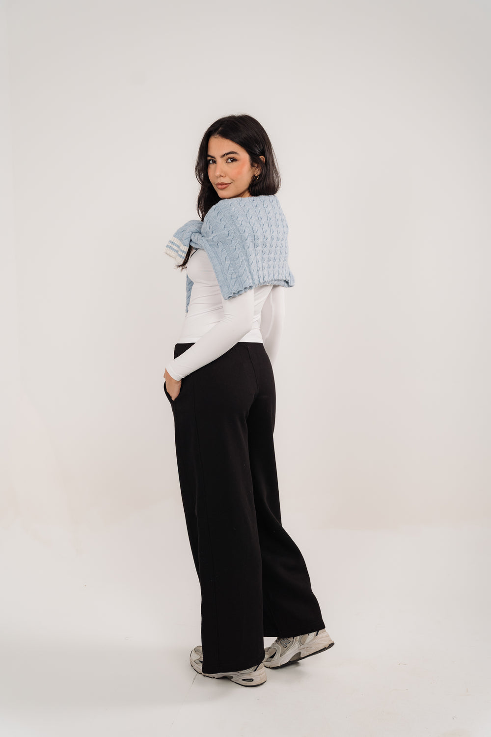 Wild Leg Sweatpants In Black