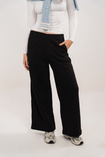 Wild Leg Sweatpants In Black
