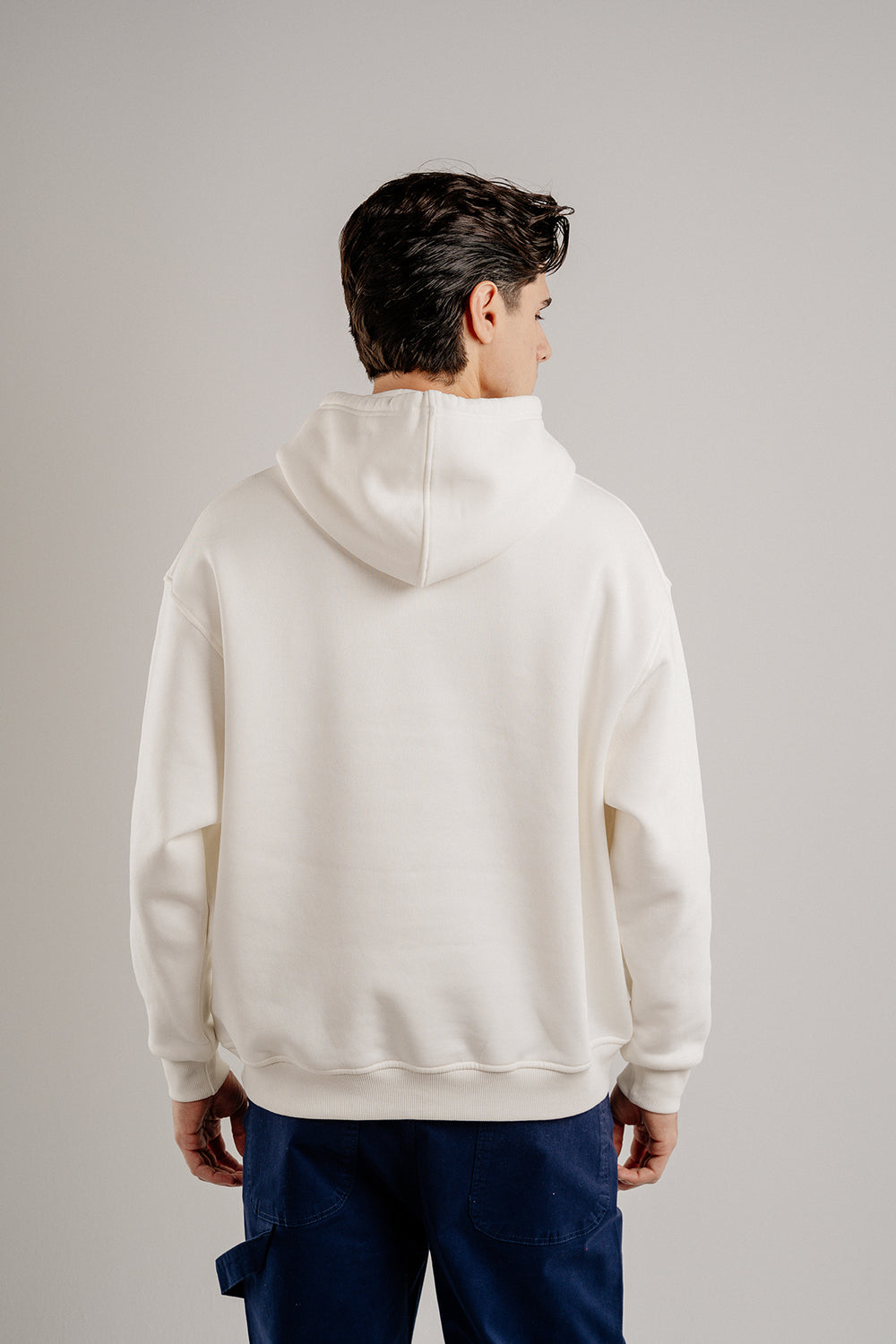 WHITE HOODIE